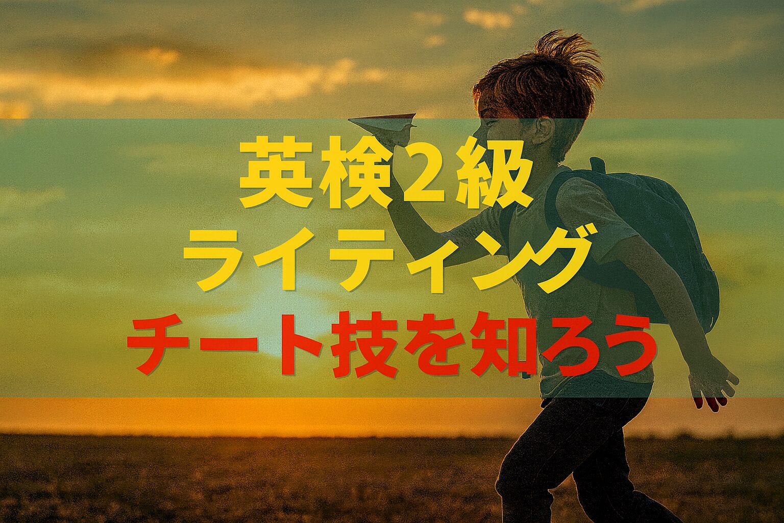 英検2級ライティングのチート技・字数の稼ぎ方┃書くことが思いつかない人必見