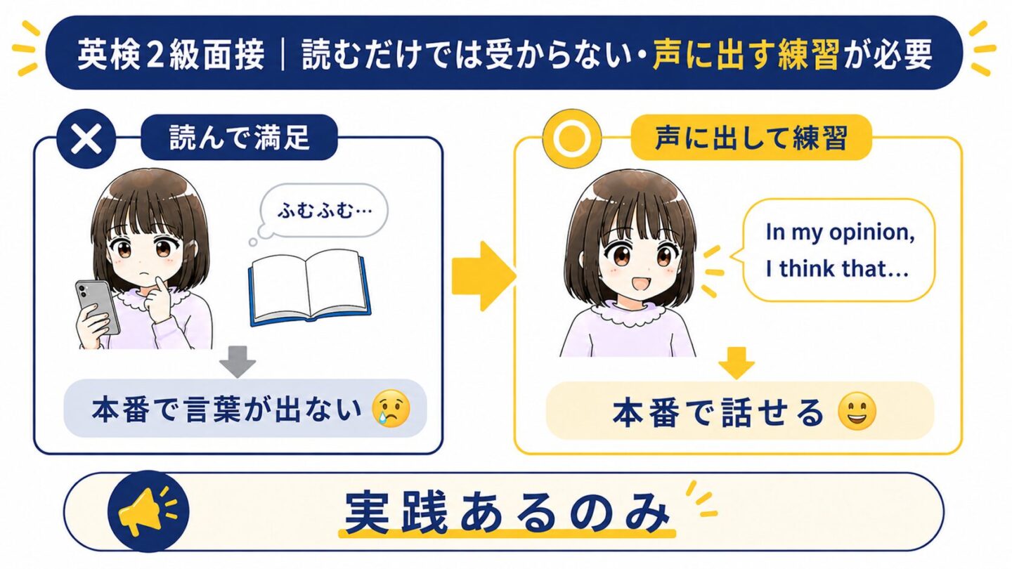 英検2級　落ちる原因
