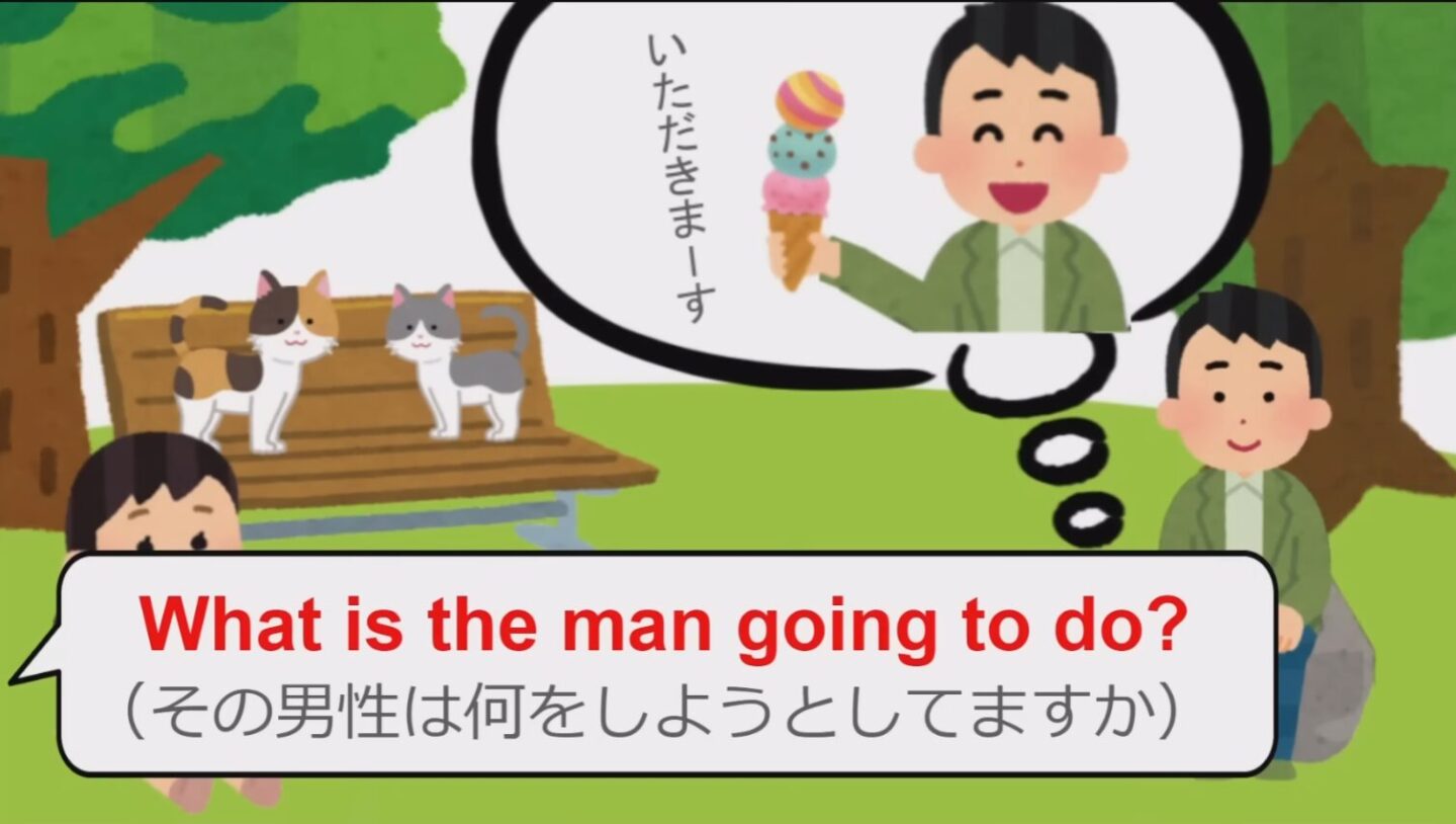 英検3級 面接 サンプル問題