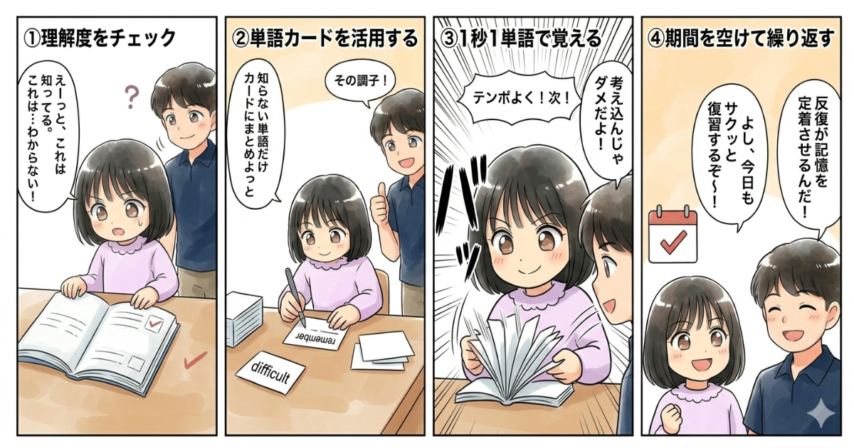 英検準2級の単語帳を効果的に使う方法