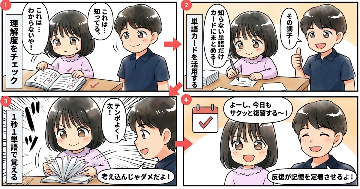 英検3級の単語帳の使い方